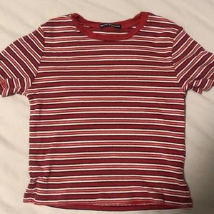 brandy striped shirt